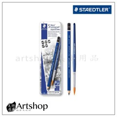 德國 STAEDTLER 施德樓  100A 頂級水溶性藍桿繪圖鉛筆